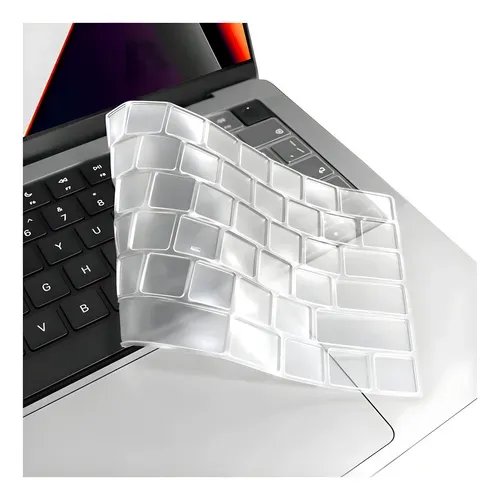 PROTECTOR DE TECLADO PARA PORTÁTIL MACBOOK 13" TRANSPARENTE, vista 2